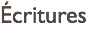 Écritures